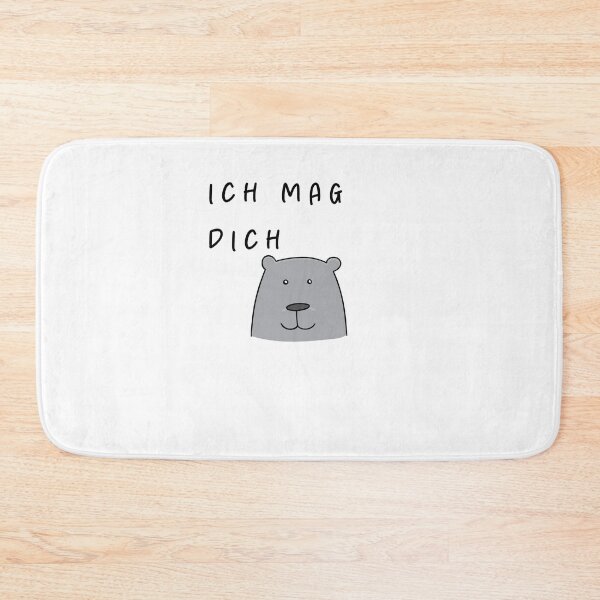 Item preview, Ich mag dich - Simple Affection Expression Design | Dog Design Illustration designed and sold by RM-Journey.