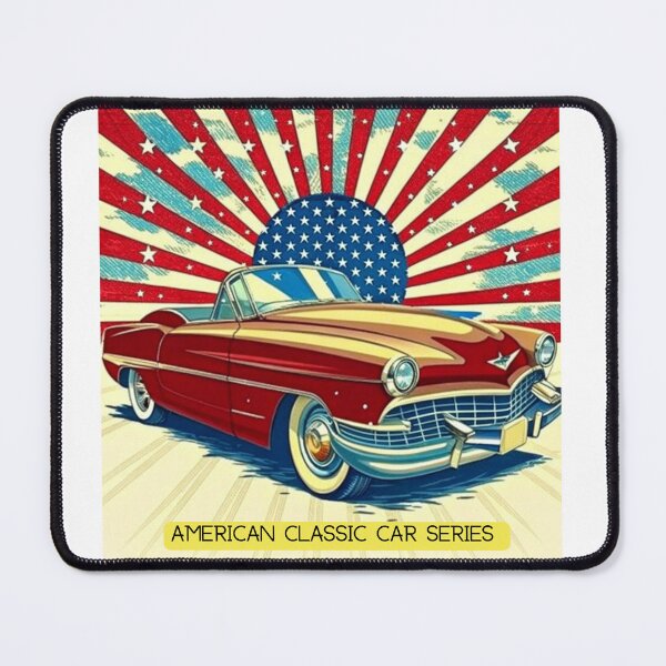 Item preview, Vintage American Cars Series: A Nostalgic Journey designed and sold by Colorful-Garden.