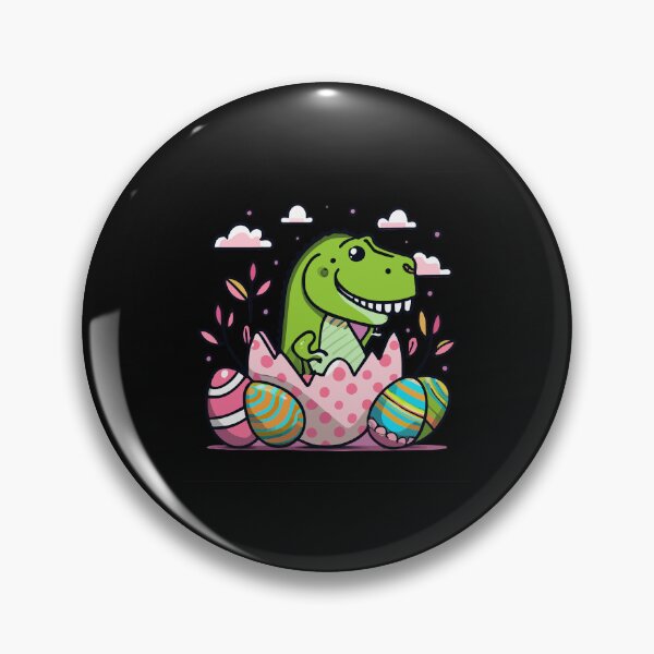 Item preview, Easter Dinosaur T Rex Bunny Egg Cute Boys Girls Kids  designed and sold by MizoX7.