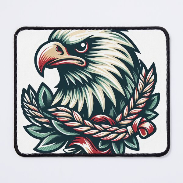 Item preview, Uncaged Majesty: American Traditional Bald Eagle designed and sold by siljeberg.