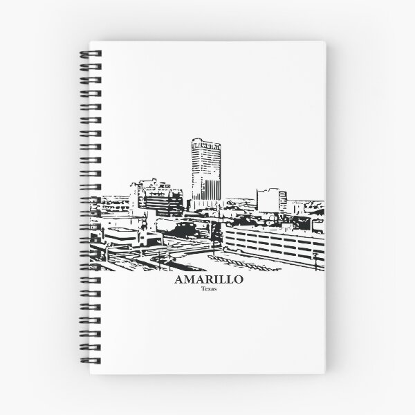 Item preview, Amarillo - Texas designed and sold by Lakeric Cityscapes.