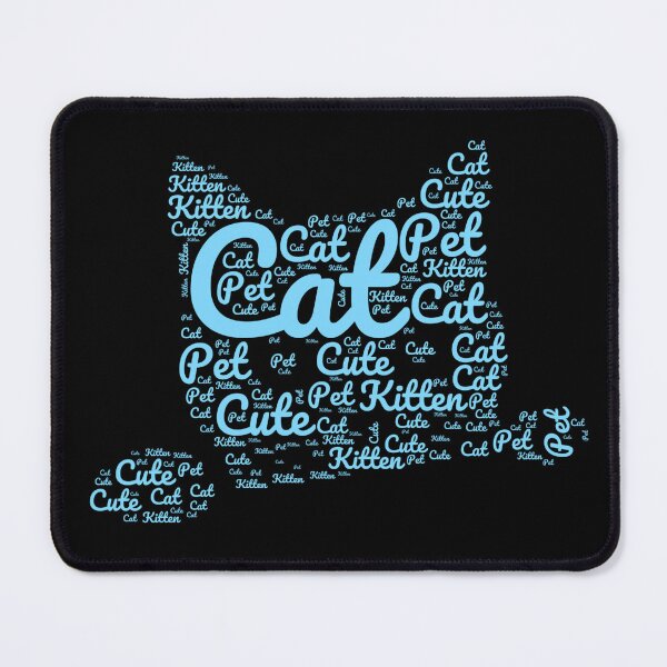Item preview, Blue Cat Made of Words designed and sold by Promoc.