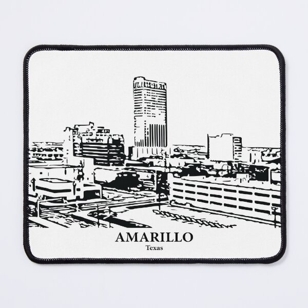 Item preview, Amarillo - Texas designed and sold by Lakeric Cityscapes.