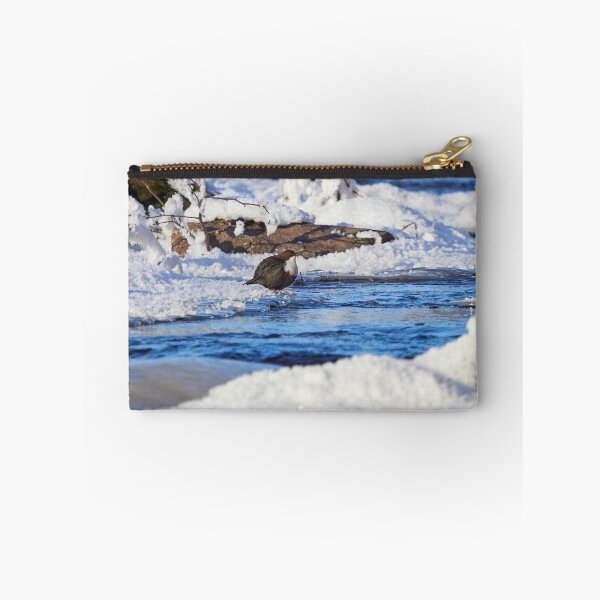 Item preview, Snowscape view. White-throated dippe designed and sold by Jouko Lehto Photography.