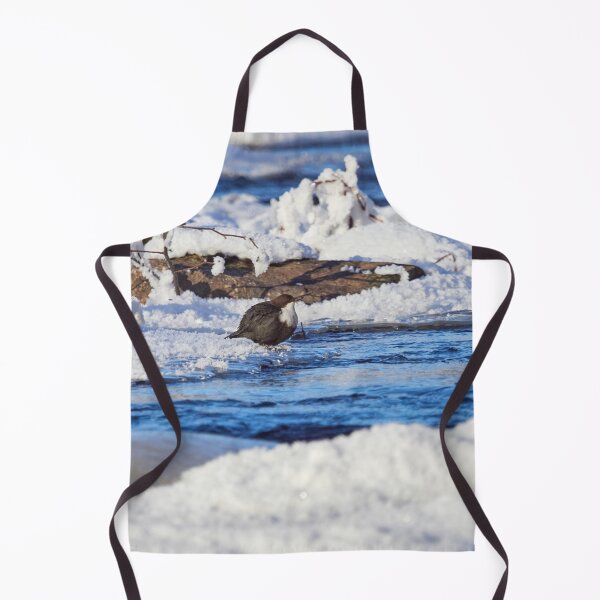 Item preview, Snowscape view. White-throated dippe designed and sold by Jouko Lehto Photography.
