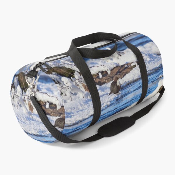 Item preview, Snowscape view. White-throated dippe designed and sold by Jouko Lehto Photography.