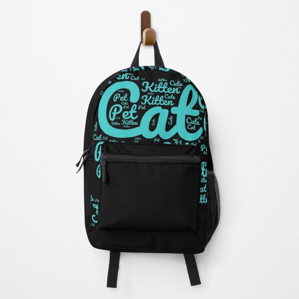 Item preview, Teal Cat Made of Words designed and sold by Promoc.