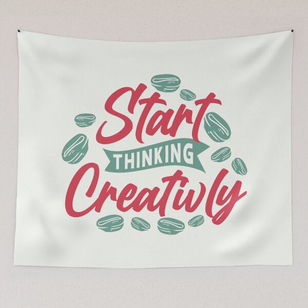 Item preview, Creative Mindset Inspirational Quote Tee designed and sold by RuyaFab.