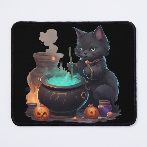 Item preview, Witch cat designed and sold by DarkFinds.