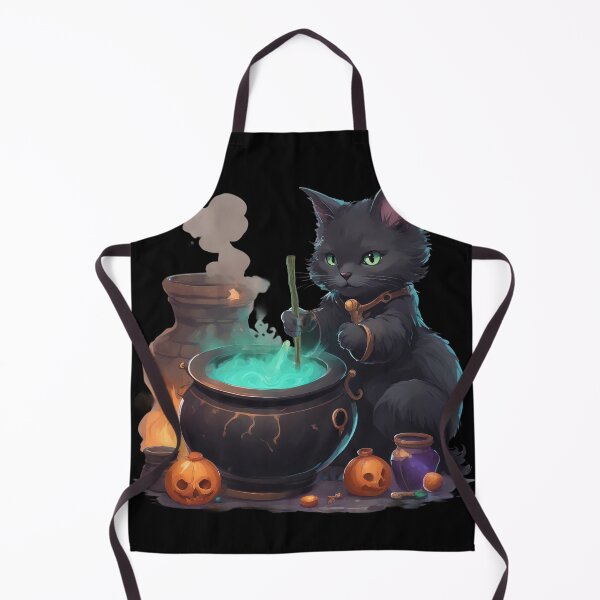 Item preview, Witch cat designed and sold by DarkFinds.
