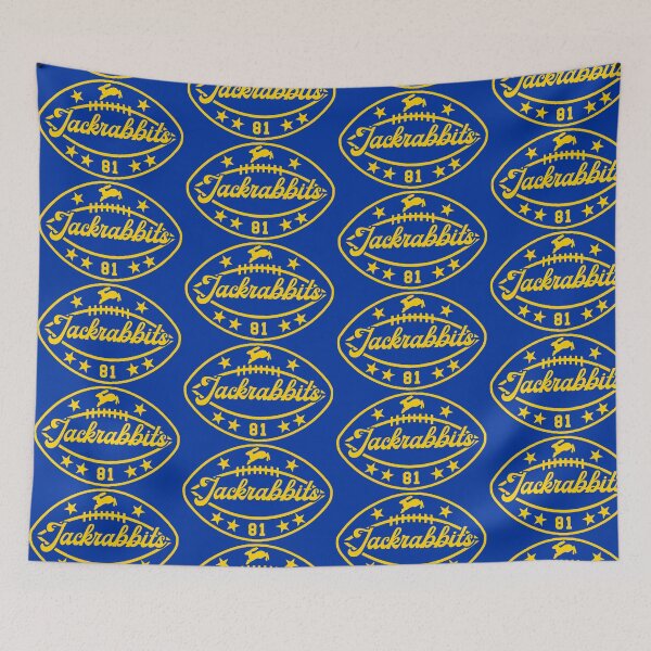 Item preview, Vintage Jackrabbits Football designed and sold by VintageVarsity5.