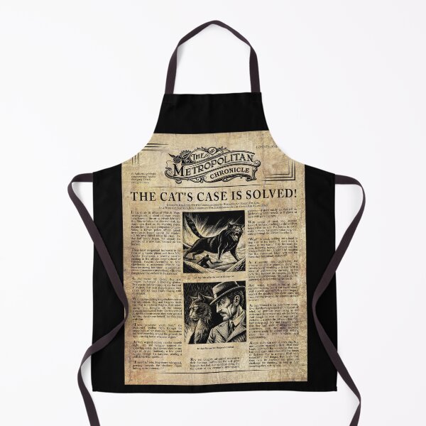 Item preview, Vintage Crime Newspaper designed and sold by CatCoconut-Art.