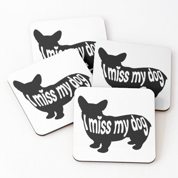 Item preview, I miss My Dog designed and sold by DrawsCutePaws.