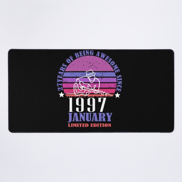 Item preview, 27Geburtstag Retro Vintage Gitarristen Gitarrenliebhaber january designed and sold by studiopekepeke.