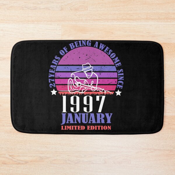 Item preview, 27Geburtstag Retro Vintage Gitarristen Gitarrenliebhaber january designed and sold by studiopekepeke.