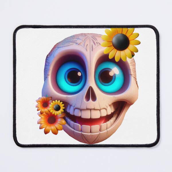 Item preview, smiling skull designed and sold by Naymar Hernandez.