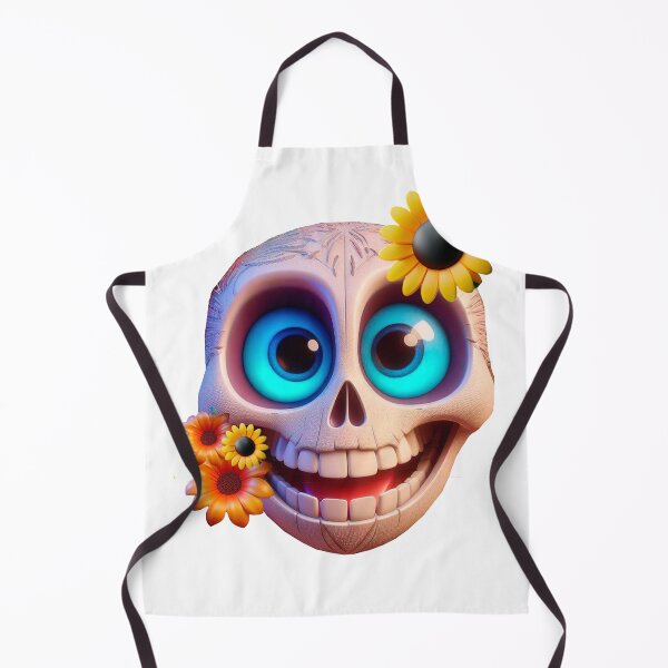 Item preview, smiling skull designed and sold by Naymar Hernandez.