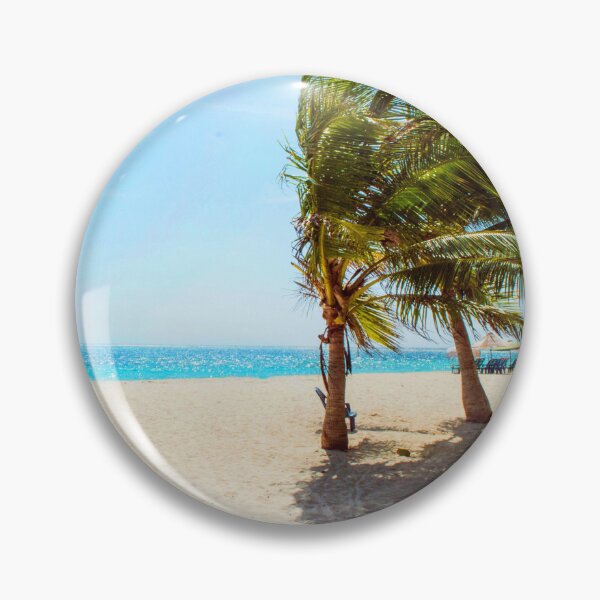 Item preview, Palm Trees on Beautiful Tropical Beach designed and sold by ShopJoel.