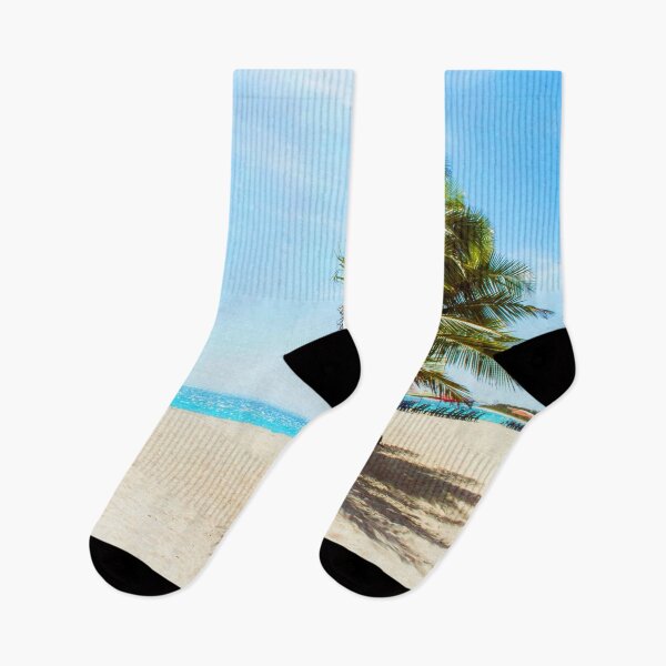 Item preview, Palm Trees on Beautiful Tropical Beach designed and sold by ShopJoel.