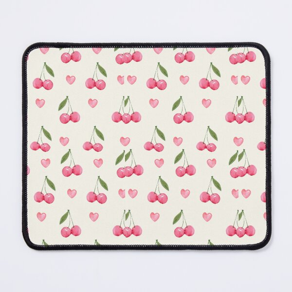 Item preview, cherries and hearts designed and sold by Evelyn Kim.