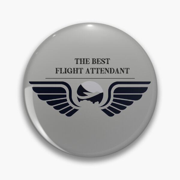 Item preview, The Best Flight Attendant designed and sold by PurrfectJourney.
