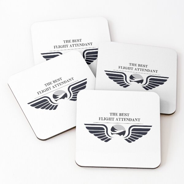 Item preview, The Best Flight Attendant designed and sold by PurrfectJourney.