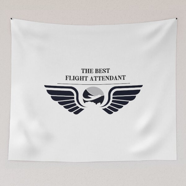 Item preview, The Best Flight Attendant designed and sold by PurrfectJourney.