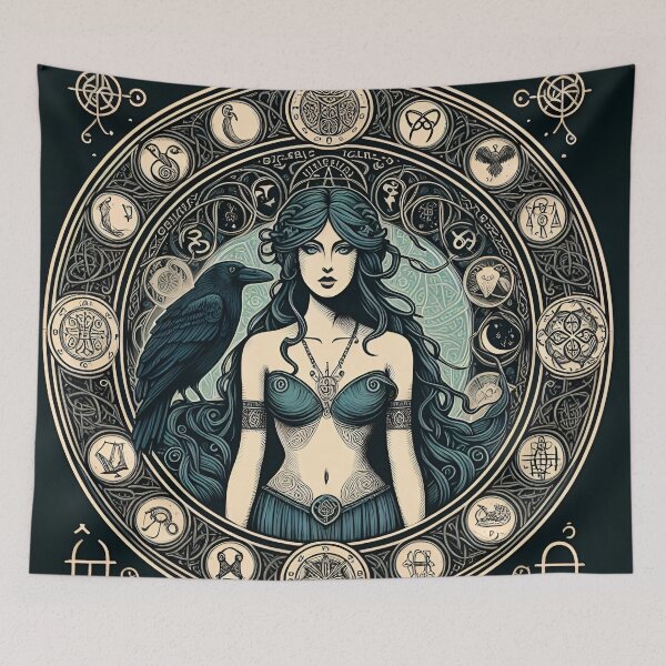 Item preview, The Morrigan Calendar designed and sold by BansheeTales.