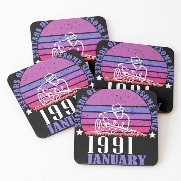 Item preview, 33 Geburtstag Retro Vintage Gitarristen Gitarrenliebhaber january designed and sold by studiopekepeke.