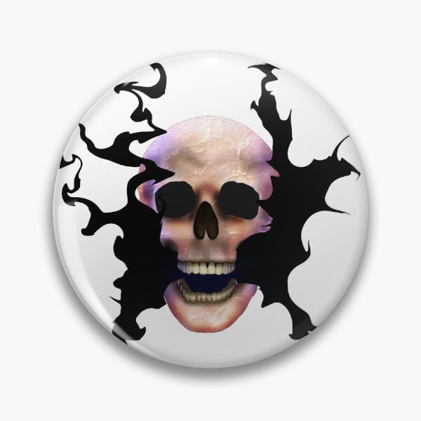 Item preview, Human Skull Spewing Black Smog No Eyes designed and sold by KMH-Artwork.