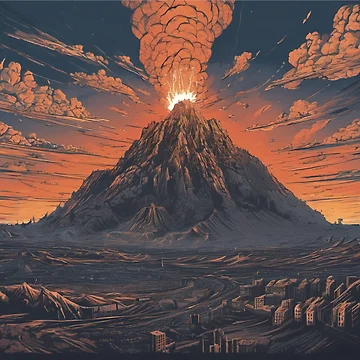 Artwork thumbnail, Volcano Rage by Batil