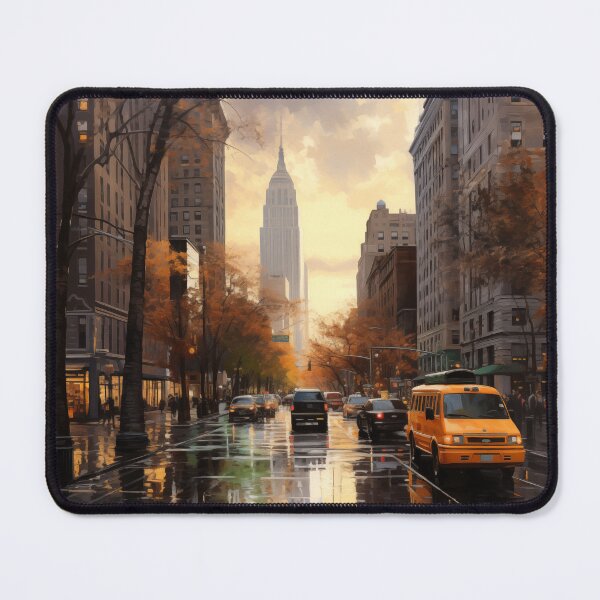 Item preview, Autumn Dusk in Manhattan designed and sold by Chreggie.
