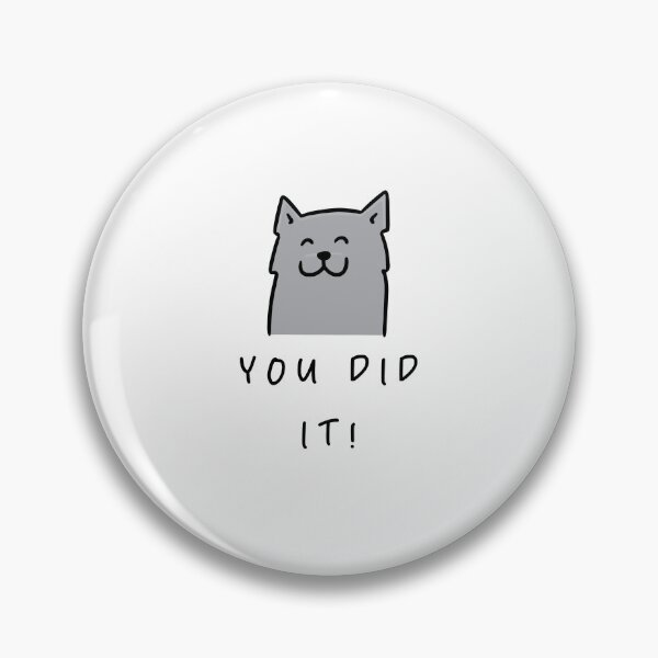 Item preview, You did it!  | Achievement Celebration Design | Dog Design Illustration designed and sold by RM-Journey.