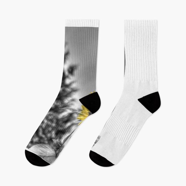 Item preview, Splash of Colo rSunflower Stands Tall Against Dark Skies designed and sold by BradKnorrArt.