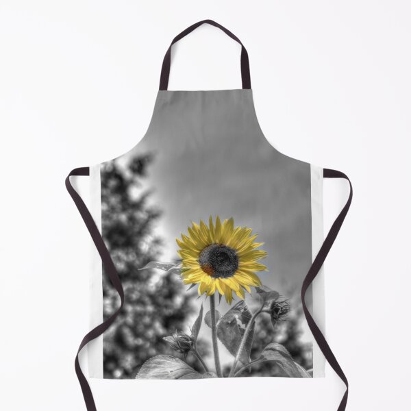 Item preview, Splash of Colo rSunflower Stands Tall Against Dark Skies designed and sold by BradKnorrArt.