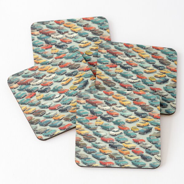 Item preview, Retro Car Pattern designed and sold by RR-Arts.
