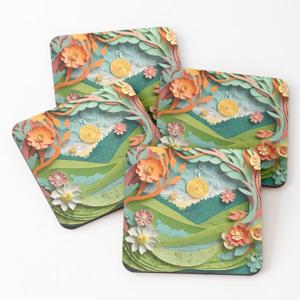 Item preview, Spring Bliss Paper Art designed and sold by Dan Farsaci.