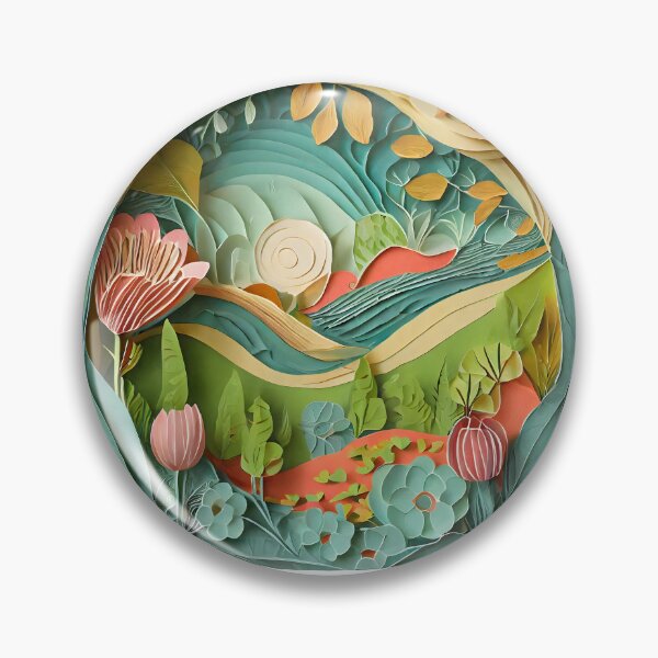 Item preview, Spring Bliss Paper Art designed and sold by Dan Farsaci.