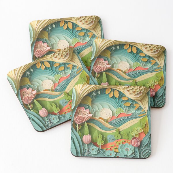 Item preview, Spring Bliss Paper Art designed and sold by Dan Farsaci.