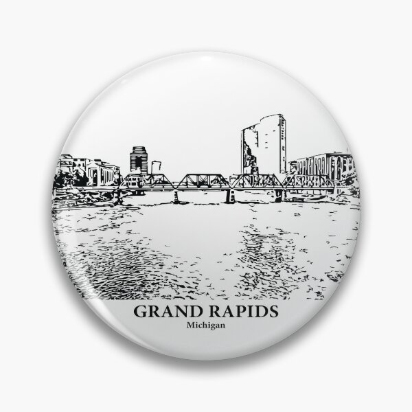 Item preview, Grand Rapids - Michigan designed and sold by Lakeric Cityscapes.