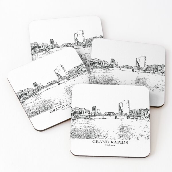 Item preview, Grand Rapids - Michigan designed and sold by Lakeric Cityscapes.