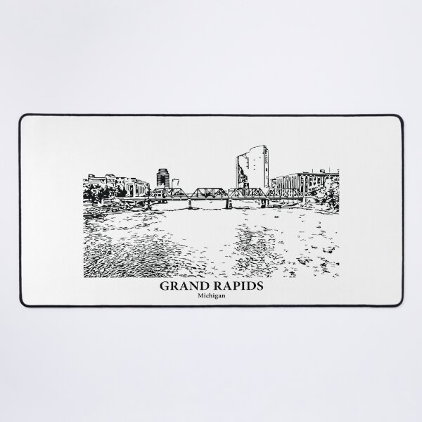 Item preview, Grand Rapids - Michigan designed and sold by Lakeric Cityscapes.