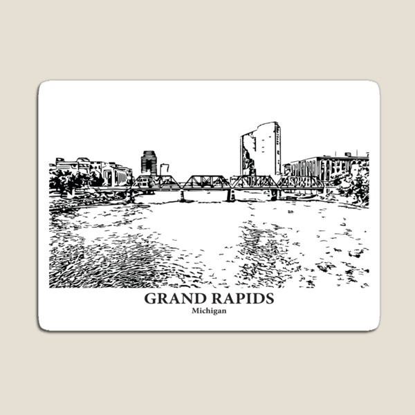 Item preview, Grand Rapids - Michigan designed and sold by Lakeric.