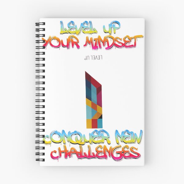 Item preview, Level up your mindset; conquer new challenges designed and sold by Digistorma.