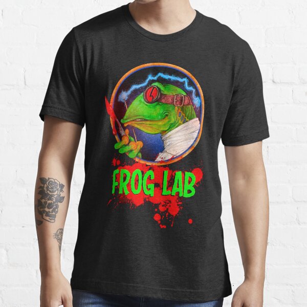 Aperçu de l'œuvre Logo du laboratoire de grenouilles créée et vendue par FrogLab.