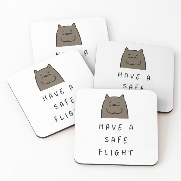 Item preview, Have a safe flight | Safe Travels Wish Design | Dog Design Illustration designed and sold by RM-Journey.