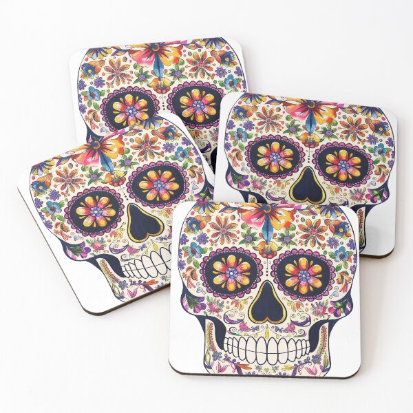 Item preview, Botanical Requiem: The Spectrum Skull designed and sold by Digital Dreamsmiths.