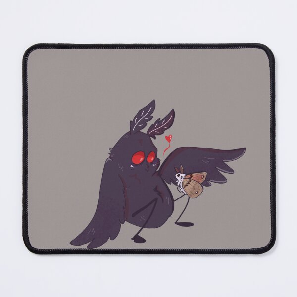 Item preview, Mothman Made a Moth Friend (Cute Mothman) designed and sold by unicowtist.