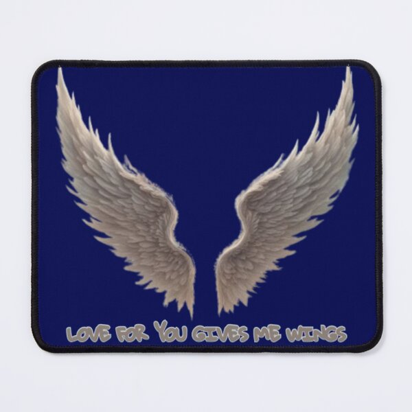 Item preview, LOVE FOR YOU GIVES ME WINGS,  GIVES ME WINGS, LOVE FOR YOU, HE, SHE, THEY, TYPOGRAPHY. designed and sold by 2012DreamVision.