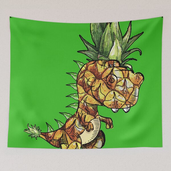 Item preview, pineapple t-rex designed and sold by Vilemo.